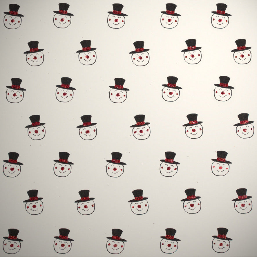 Load image into Gallery viewer, Snowman Wrapping paper