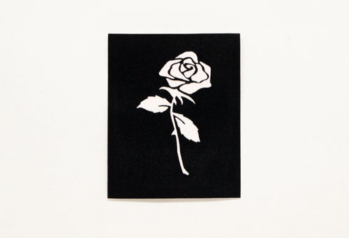 HD Stencils Rose