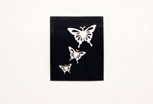 HD Stencils Three Butterflies