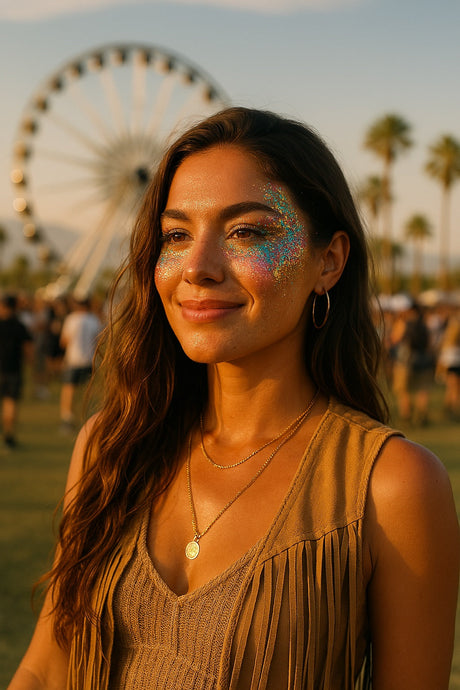 Desert Sparkle, Planet Love: Your Guide to Guilt-Free Glitter at Coachella