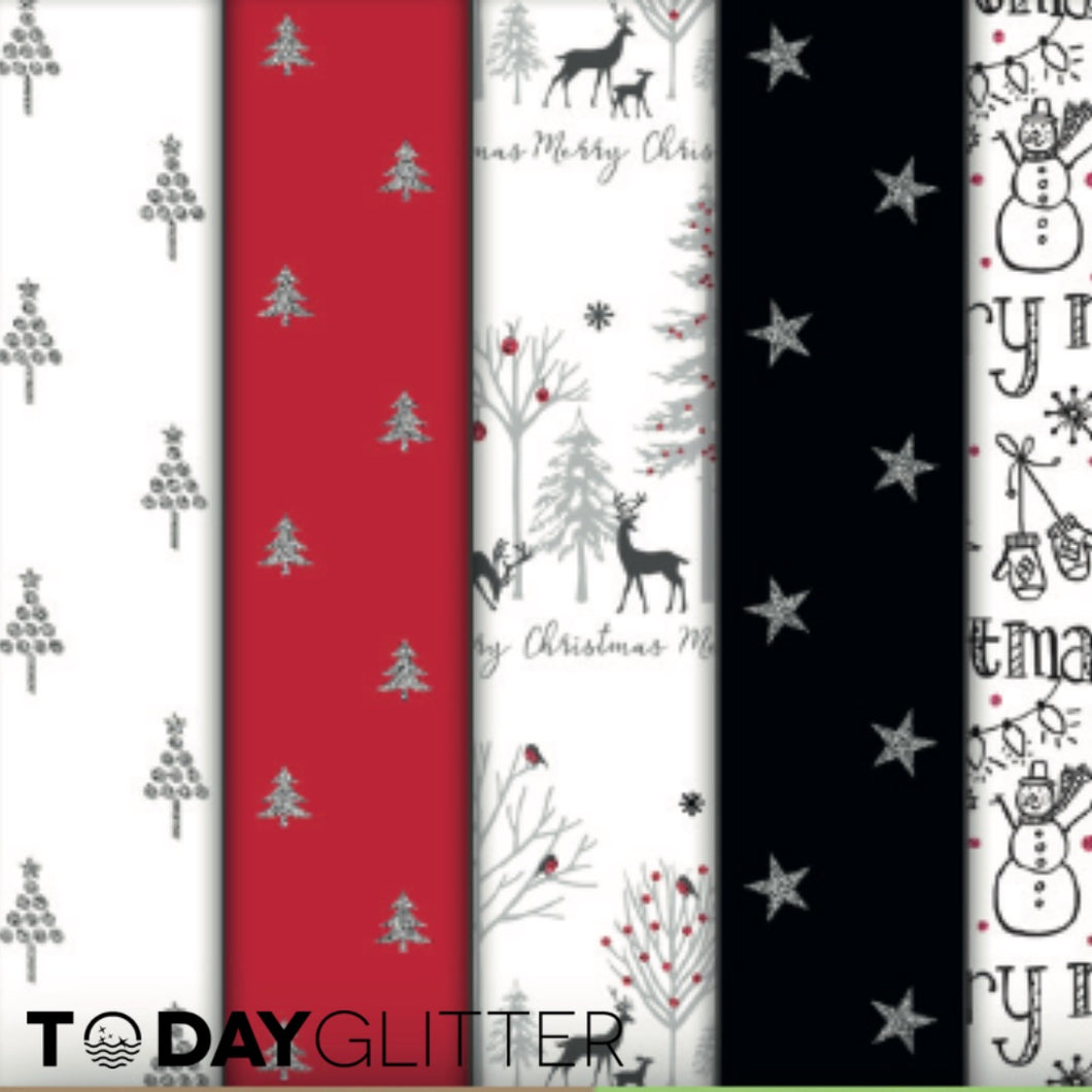 Festive Charm Wrapping Paper Bundle – Today Glitter