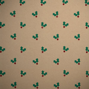 Christmas Wreath Wrapping paper
