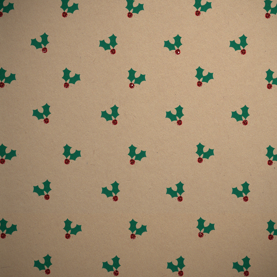 Christmas Wreath Wrapping paper