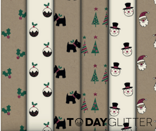 Festive Wrapping Paper Bundle