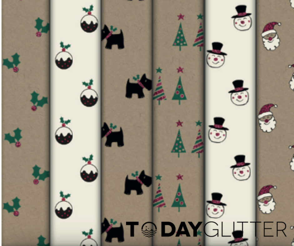Cargar imagen en el visor de la galería, Festive Wrapping Paper Bundle