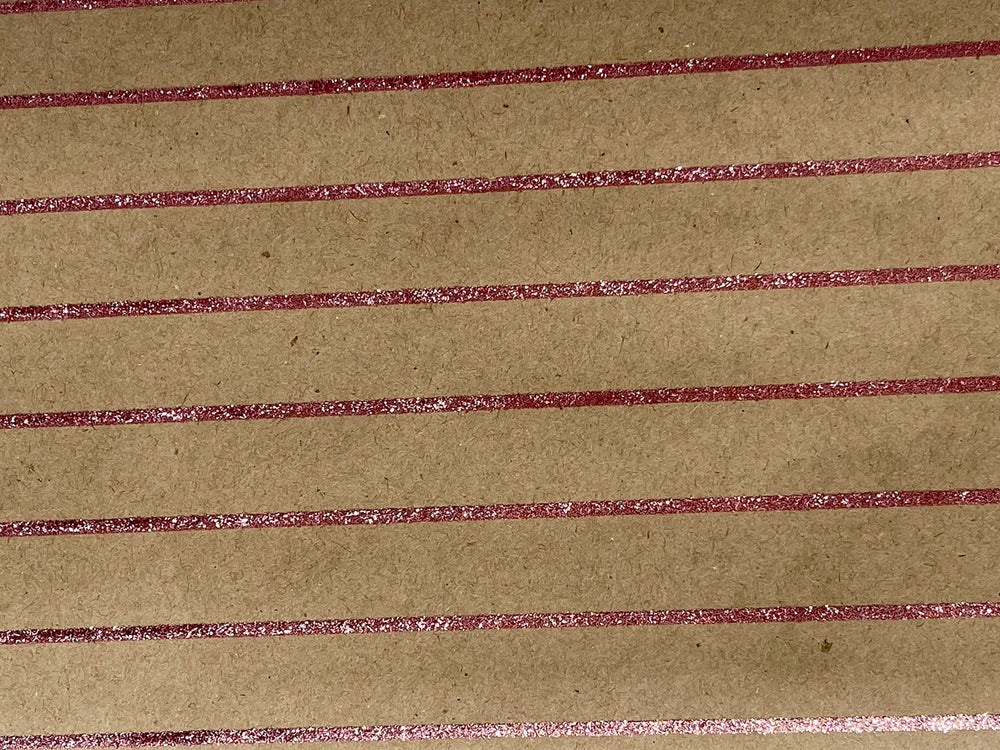 Load image into Gallery viewer, Flamingo Pink Stripes Wrapping Paper