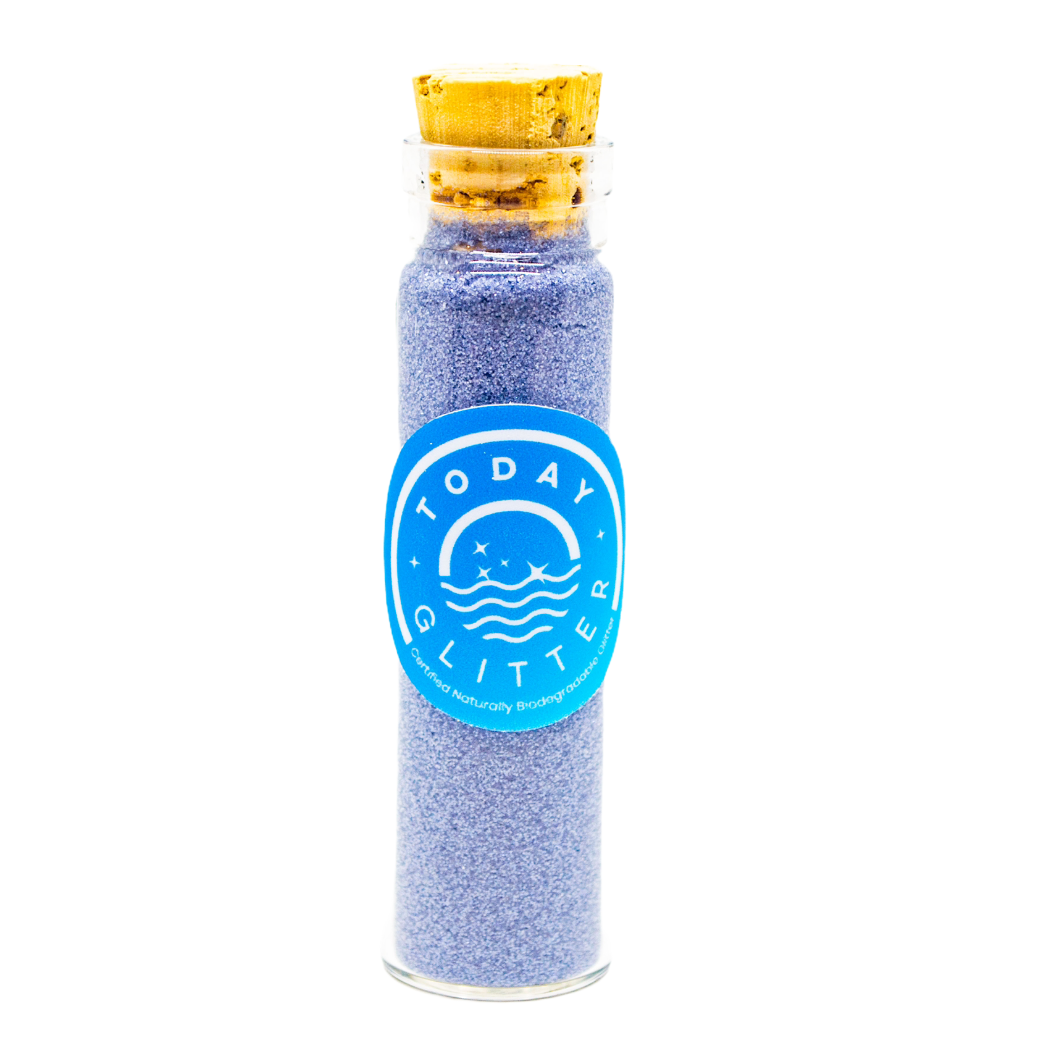 Fine Glitter Bottle, 1-Pound BULK, Blue 