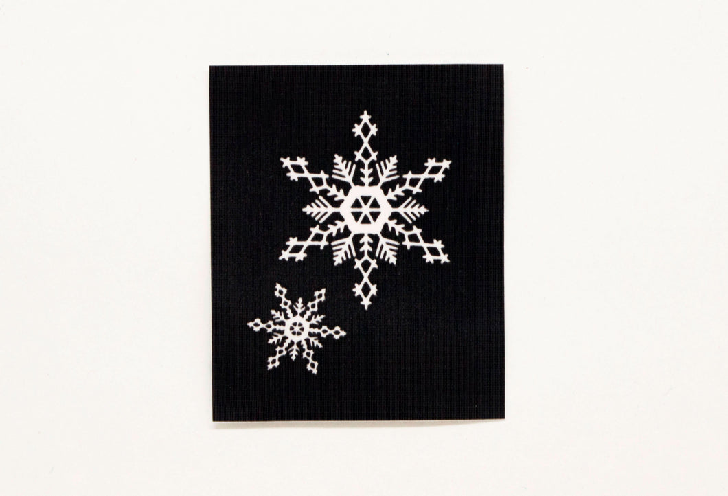 HD Stencil Snow Flake