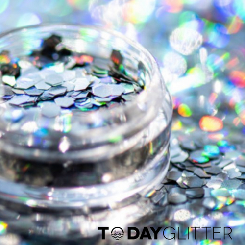 WHOLESALE: No-Plastic Silver HOLO